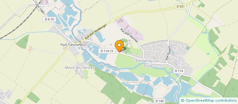 localisation de l'entreprise JANVIER DES HUCHETS à FONTENAY-SUR-EURE