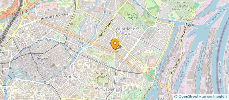 localisation de l'entreprise JANVIER PRODUCTION à STRASBOURG