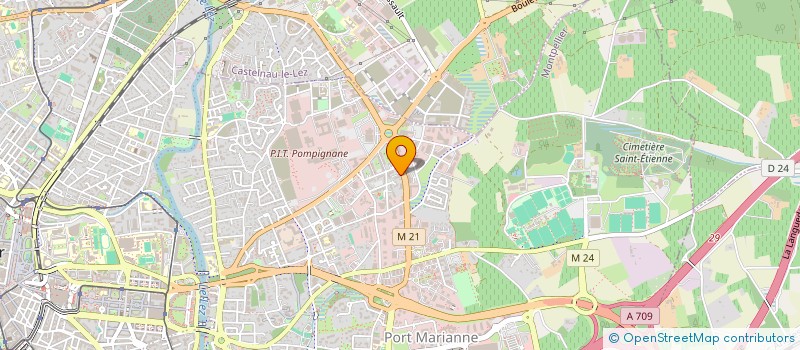 localisation de l'entreprise JANY TEMAM SDF à MONTPELLIER