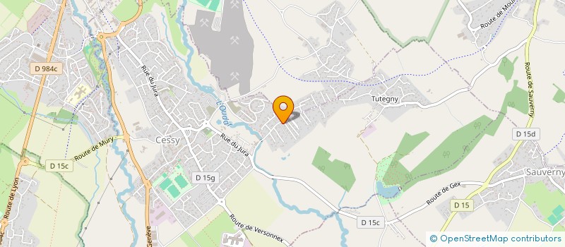 localisation de l'entreprise JANYMANI  CESSY