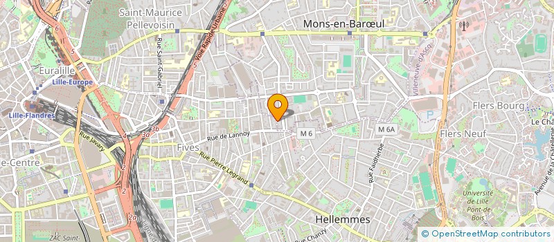 localisation de l'entreprise JAO  MONS-EN-BARUL