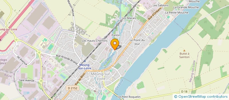 localisation de l'entreprise JAOUEN IMMOBILIER  MEUNG-SUR-LOIRE