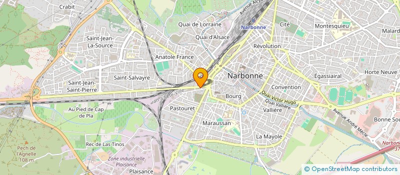 localisation de l'entreprise JAP à NARBONNE