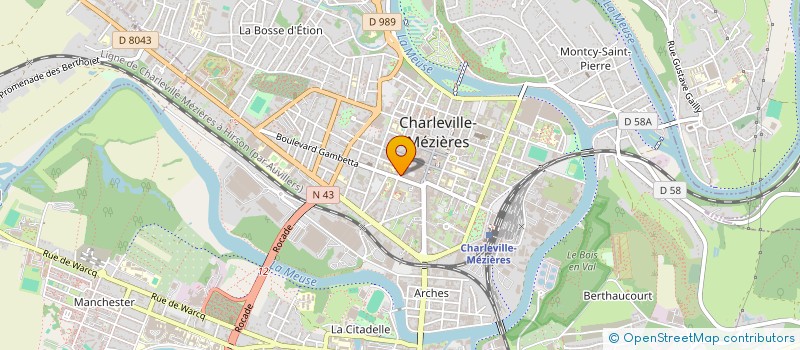 localisation de l'entreprise JAP à CHARLEVILLE-MEZIERES