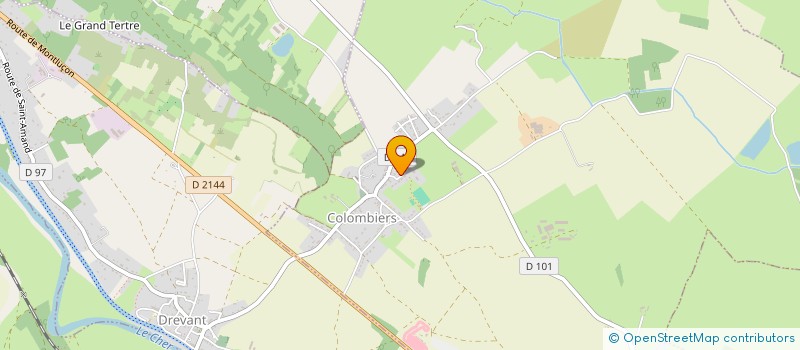 localisation de l'entreprise JAP  COLOMBIERS