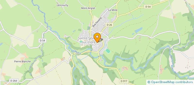 localisation de l'entreprise JAP à SAINTE-SEVERE-SUR-INDRE