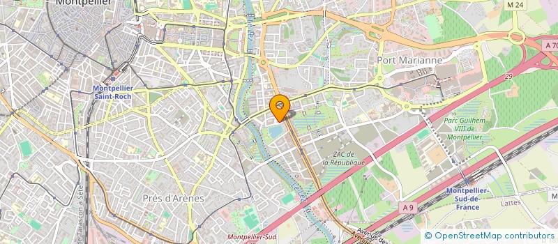 localisation de l'entreprise JAP'ASIAN  MONTPELLIER