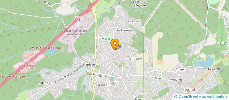 localisation de l'entreprise JAP DEVELOPPEMENT à CESTAS