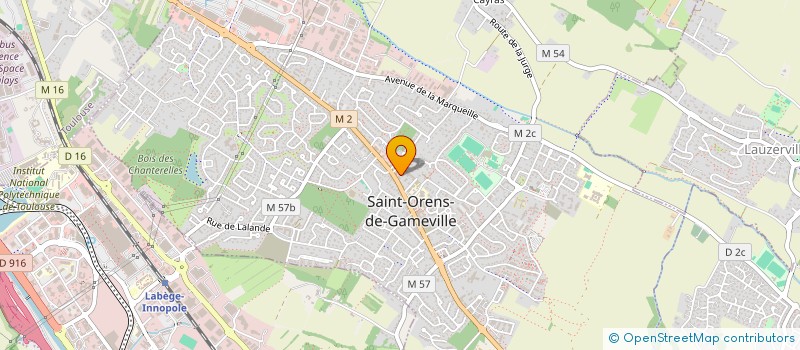 localisation de l'entreprise JAP' N WOK à SAINT-ORENS-DE-GAMEVILLE