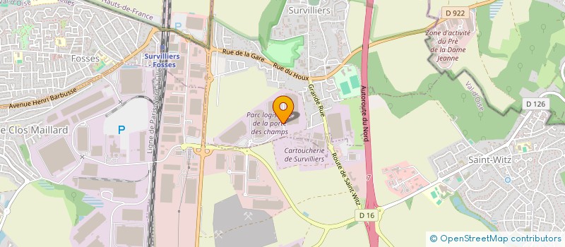 localisation de l'entreprise JAP PARCEL à ROISSY-EN-FRANCE