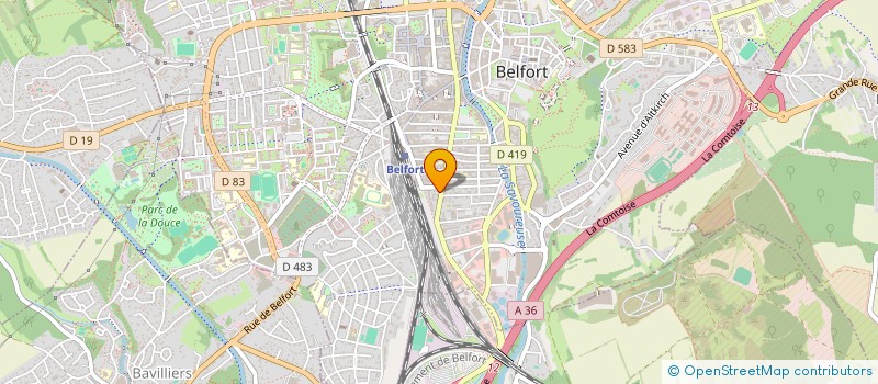 localisation de l'entreprise JAP SUSHI BELFORT  BELFORT
