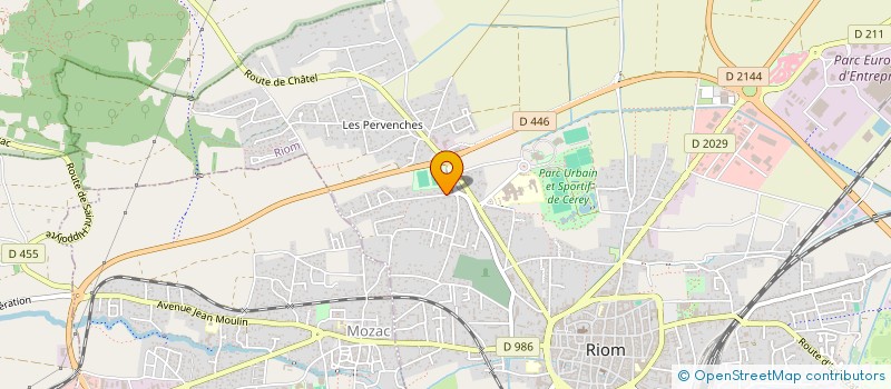 localisation de l'entreprise JAP TWO  RIOM