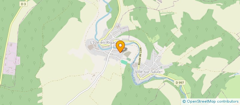 localisation de l'entreprise JAPA  L'ISLE-EN-RIGAULT
