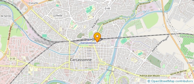 localisation de l'entreprise JAPA à CARCASSONNE