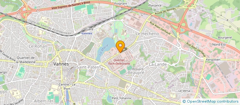 localisation de l'entreprise JAPA à PLOEMEUR