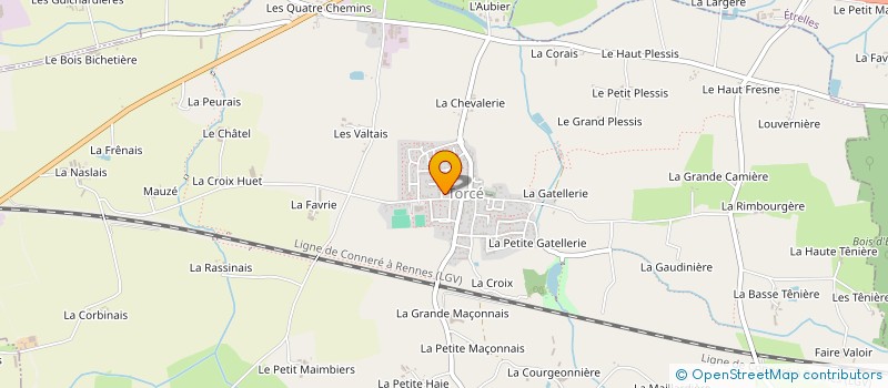 localisation de l'entreprise JAPA  TORCE