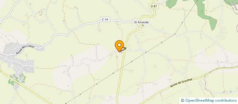 localisation de l'entreprise JAPA  GIROUSSENS