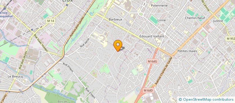 localisation de l'entreprise JAPA à CROIX