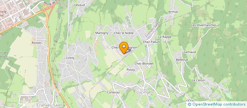 localisation de l'entreprise JAPAC  CRANVES-SALES