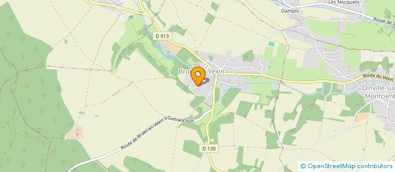 localisation de l'entreprise JAPADE à BRUEIL-EN-VEXIN