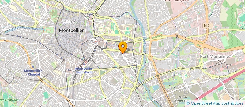 localisation de l'entreprise JAPAN G à MONTPELLIER