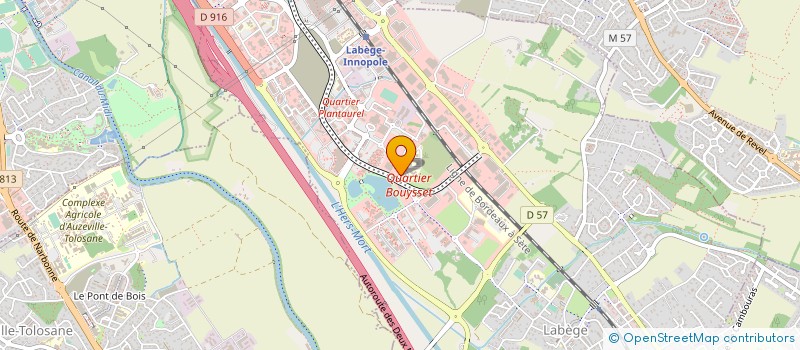 localisation de l'entreprise JAPANESE SUSHI  LABEGE