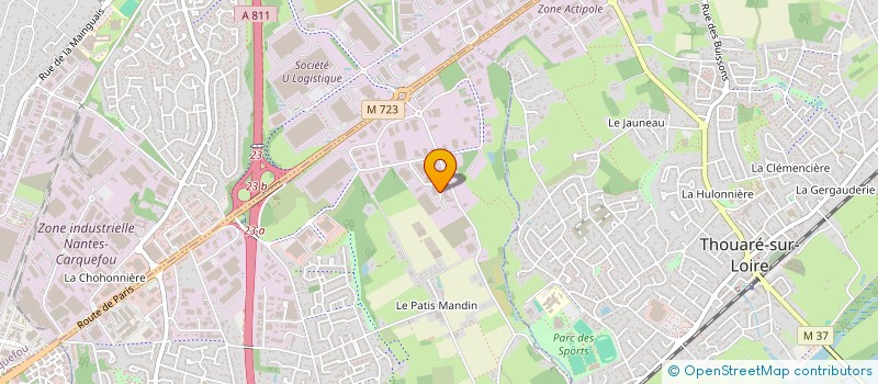 localisation de l'entreprise JAPANIM CENTRALE D'ACHAT à SAINTE-LUCE-SUR-LOIRE