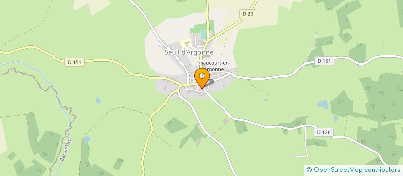localisation de l'entreprise JAPARGONNE à SEUIL-D'ARGONNE