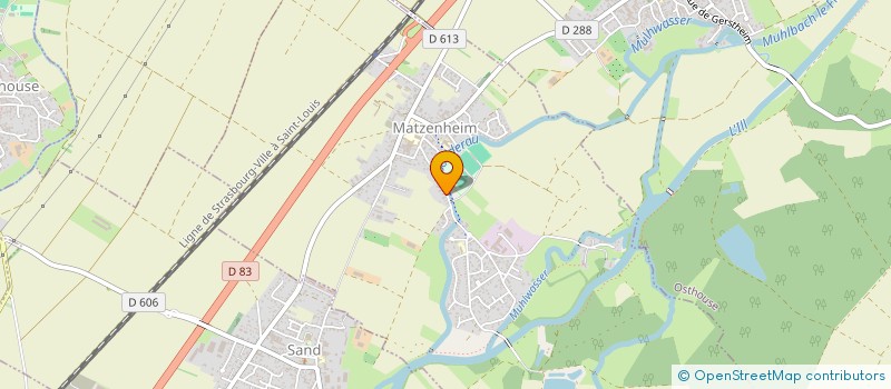 localisation de l'entreprise JAPAS  MATZENHEIM