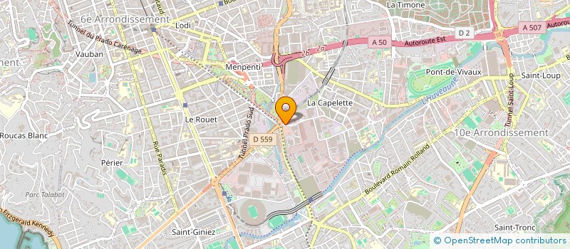 localisation de l'entreprise JAPASUD à MARSEILLE