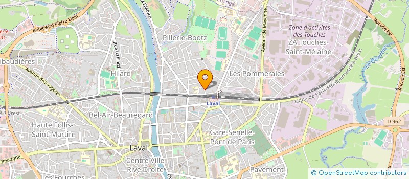 localisation de l'entreprise JAPAVA à LAVAL
