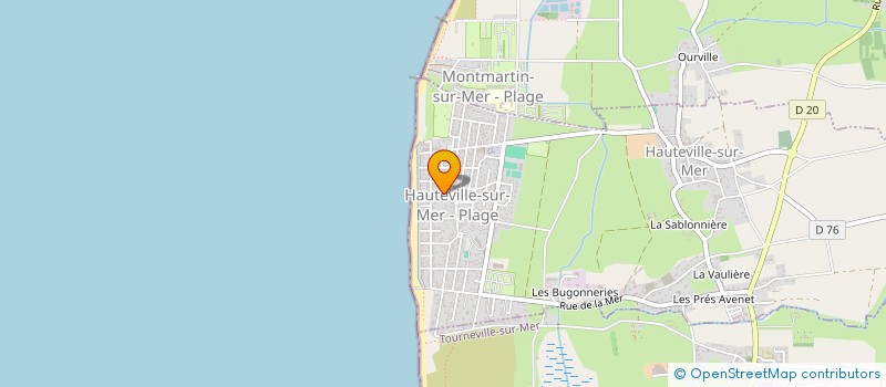 localisation de l'entreprise JAPAWI  HAUTEVILLE-SUR-MER