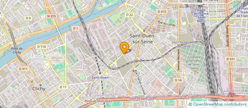 localisation de l'entreprise JAPCOOK à COURBEVOIE