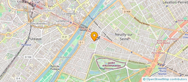 localisation de l'entreprise JAPE à NEUILLY-SUR-SEINE