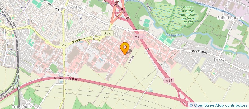 localisation de l'entreprise JAPELS  CORMONTREUIL