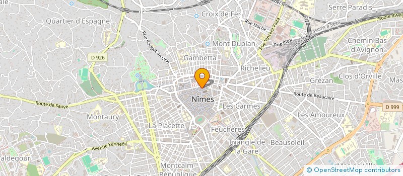 localisation de l'entreprise JAPER à NIMES