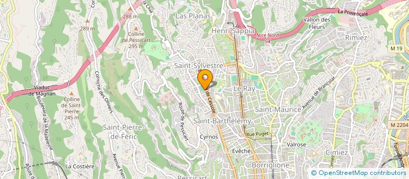 localisation de l'entreprise JAPHEV à NICE