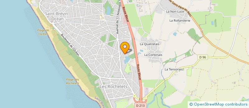 localisation de l'entreprise JAPHI à SAINT-BREVIN-LES-PINS