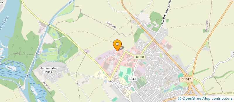 localisation de l'entreprise JAPHIMAL à PERONNE