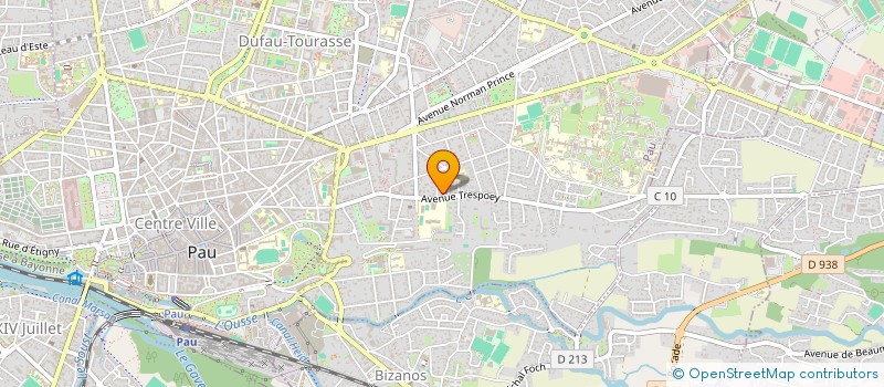 localisation de l'entreprise JAPILOCLA à PAU