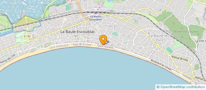 localisation de l'entreprise JAPIMO  LA BAULE-ESCOUBLAC