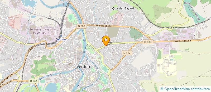 localisation de l'entreprise JAPIOT INTERIM à VERDUN