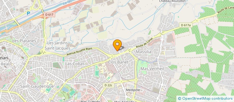 localisation de l'entreprise JAPIR à PERPIGNAN