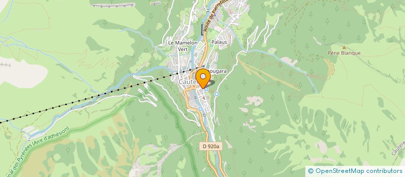 localisation de l'entreprise JAPL  CAUTERETS