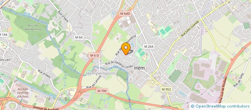 localisation de l'entreprise JAPLA  HEM