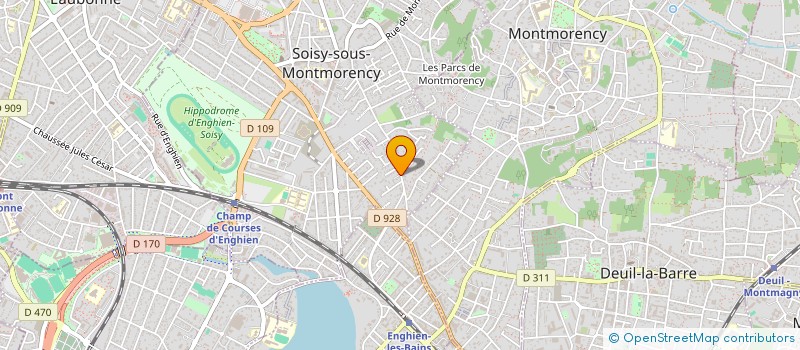 localisation de l'entreprise JAPM IMMOBILIERE  SOISY-SOUS-MONTMORENCY