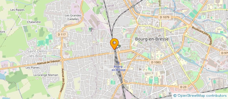 localisation de l'entreprise JAPOMME à BOURG-EN-BRESSE