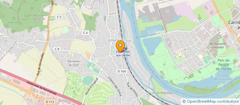 localisation de l'entreprise JAPON FOOD à VILLENNES-SUR-SEINE