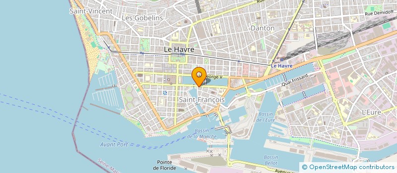 localisation de l'entreprise JAPON OSAKA à LE HAVRE