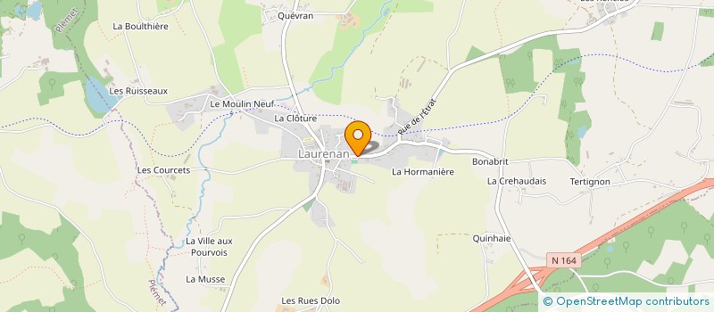 localisation de l'entreprise JAPON TOMODACHI MATSURI  LAURENAN